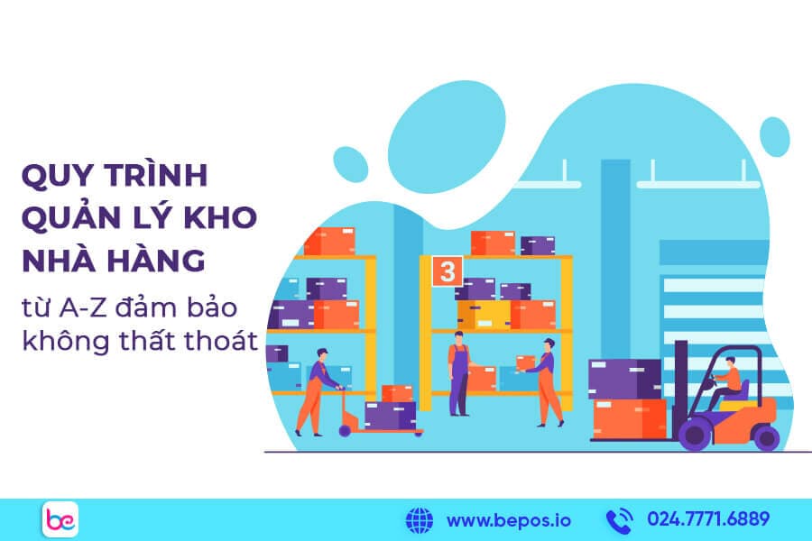 Quy trình quản lý kho nhà hàng