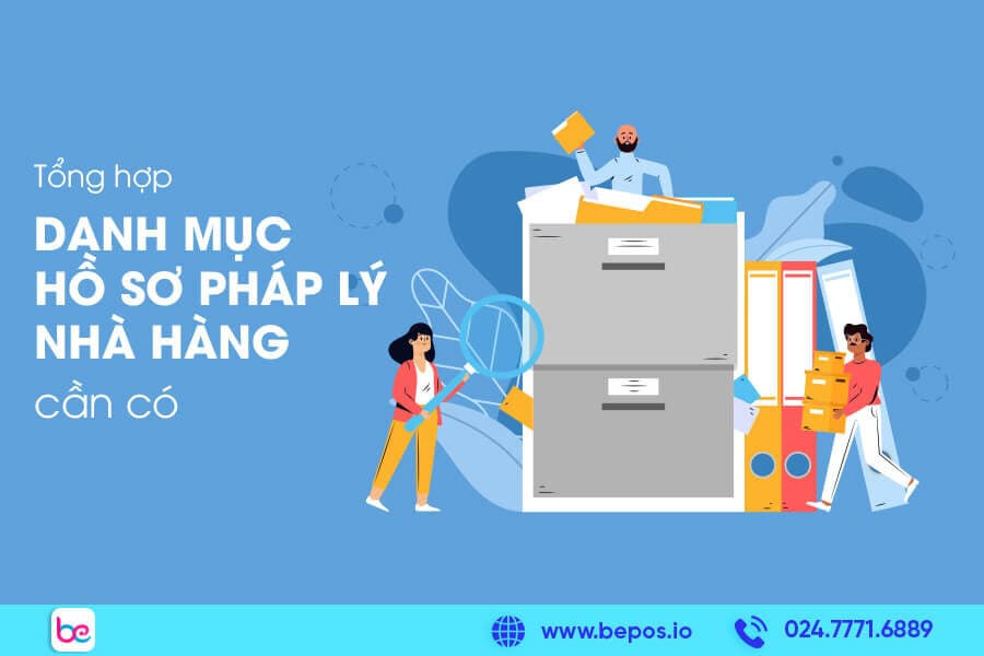 Danh mục hồ sơ pháp lý nhà hàng