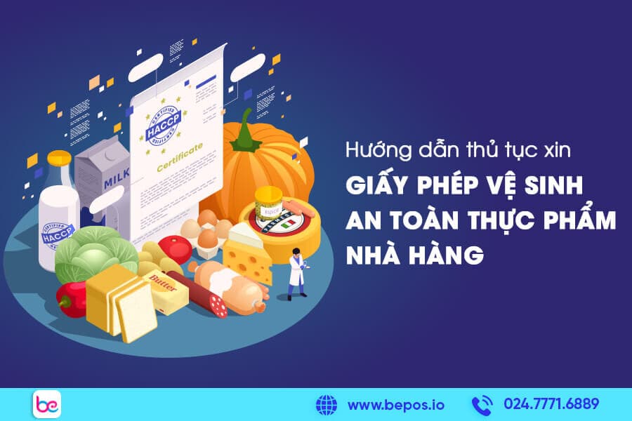 Giấy phép vệ sinh an toàn thực phẩm nhà hàng