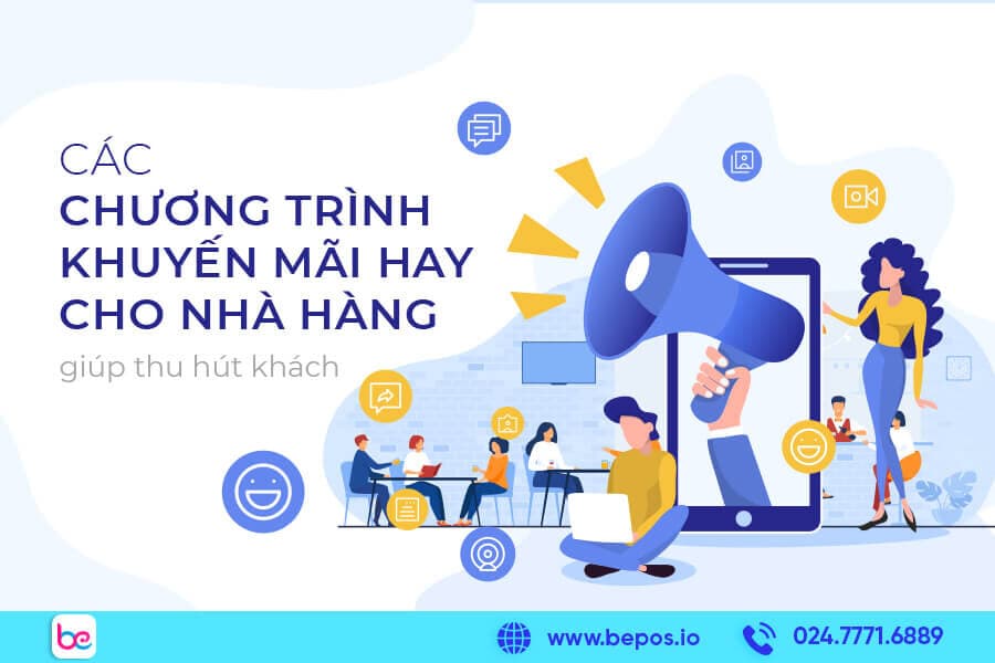 Các chương trình khuyến mãi hay cho nhà hàng