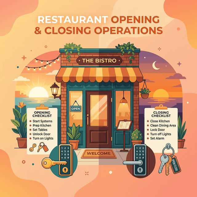 Opening Closing Checklist