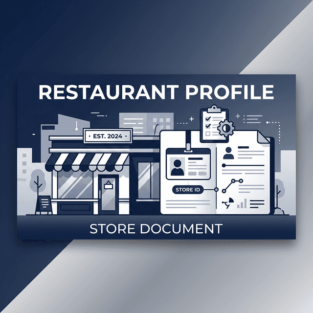 Restaurant Profile Hồ Sơ Nhà Hàng - bePOS
