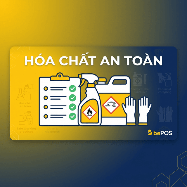 Hóa Chất An Toàn Nhà Hàng - bePOS