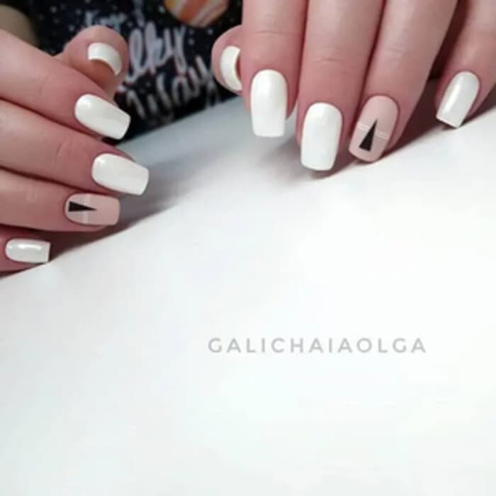 Pasted Into 80 Most Beloved White Nails Designs For Nails Salon Owners 99