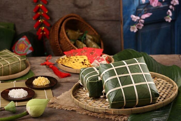 Kinh doanh bánh chưng ngày Tết