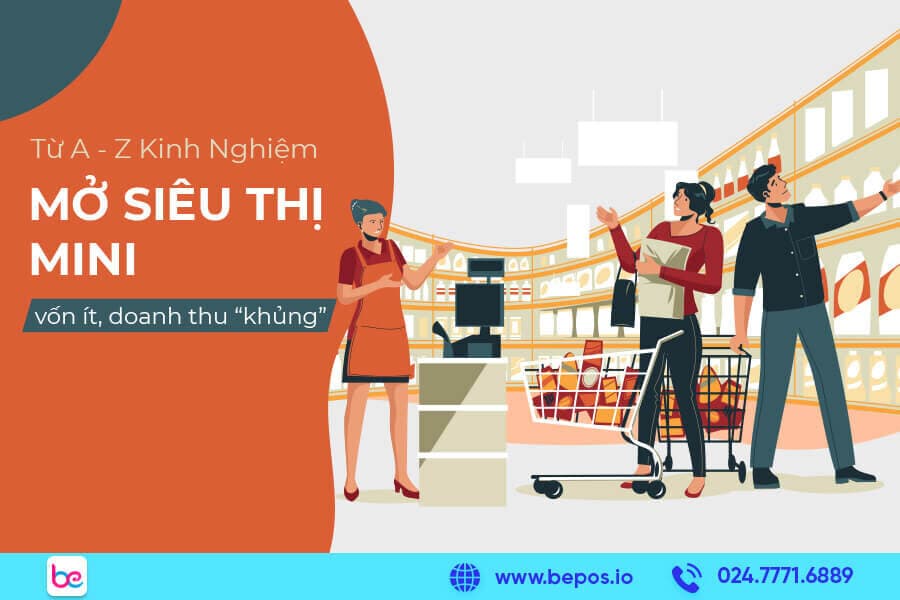 Mở siêu thị mini
