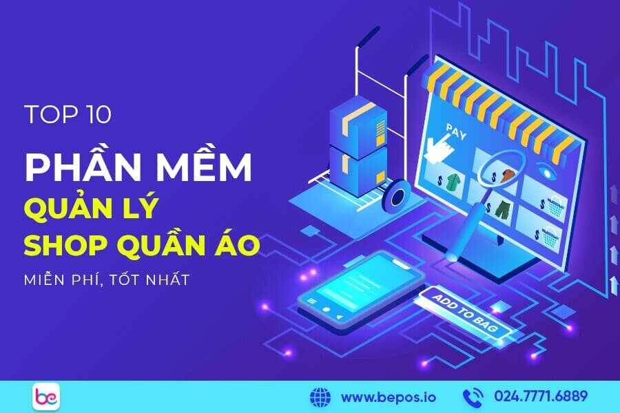 Phần mềm quản lý shop quần áo miễn phí
