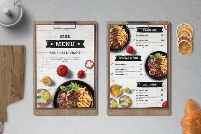 Xây dựng thực đơn nhà hàng để kinh doanh hiệu quả