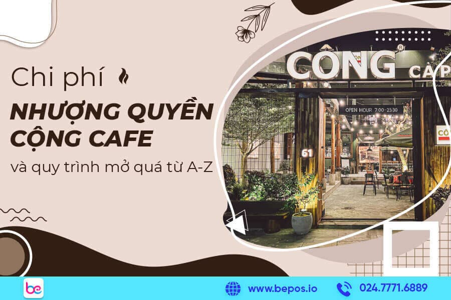 Nhượng quyền Cộng cafe
