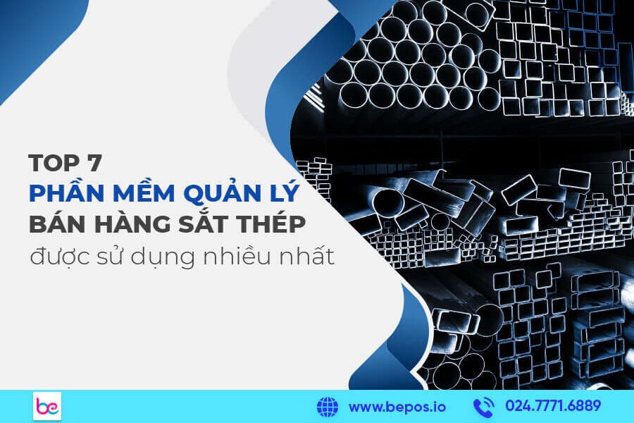 Phần mềm quản lý bán hàng sắt thép