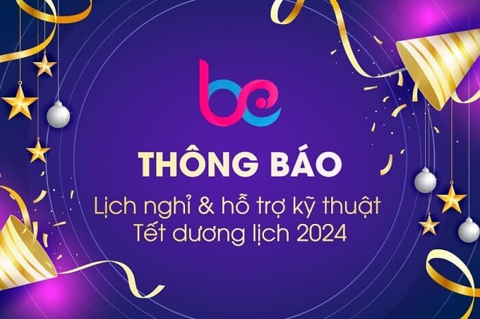 bePOS thông báo nghỉ lễ 2024