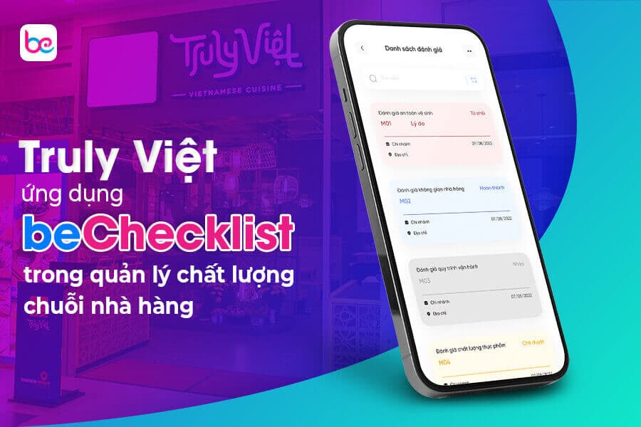 Truly Viet áp dụng beChecklist