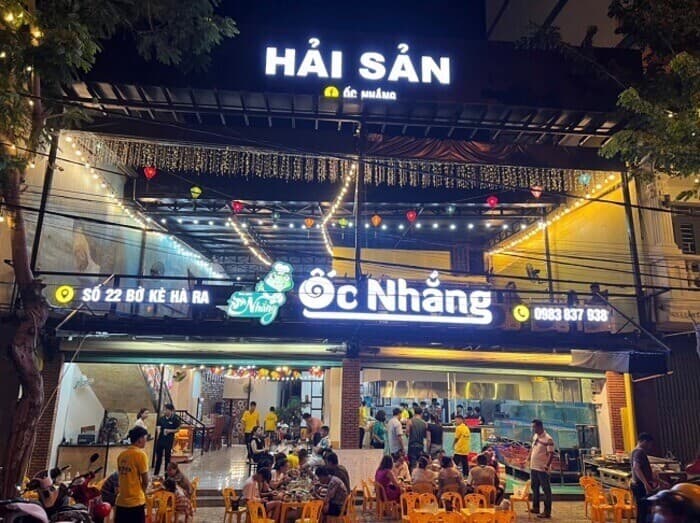 Lý do nên làm biển hiệu quán ốc