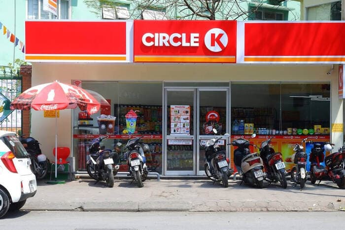 Mức chi phí nhượng quyền Circle K