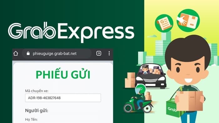 Phieu Gui Dien Tu Grab