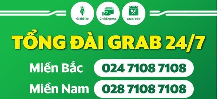 Tổng đài Grab