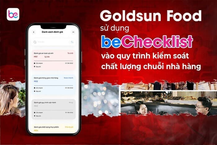 Bechecklist Goldsunfood