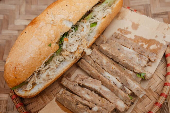 Thành phẩm cách làm pate bán bánh mì ngon