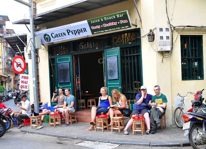 Mô hình cafe cóc