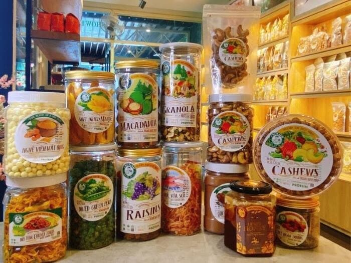 Chi phí đầu tư khi kinh doanh đồ ăn vặt khô không quá lớn