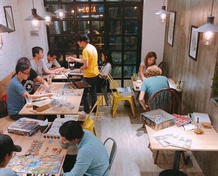Khái niệm cafe board game là gì