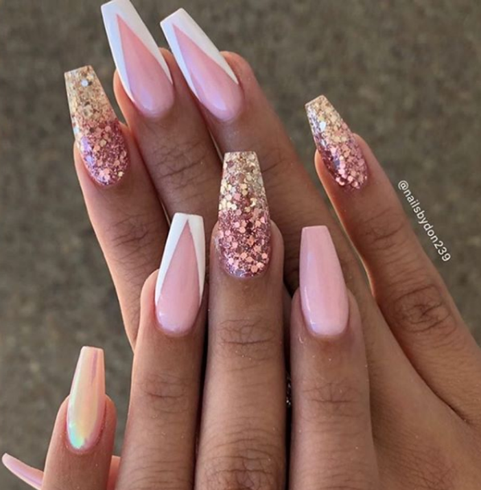 110 Best Inspired Nails Designs In Pink For 21 Bepos