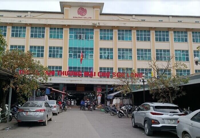 Khu chợ Sơn Long và Phú Điền