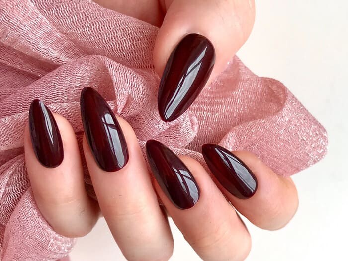 10 Dark Red Nail Ideas for a Moody Manicure