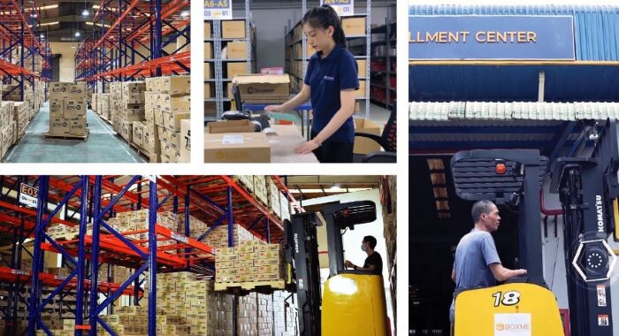 Boxme cung cấp đa dạng các dịch vụ logistics