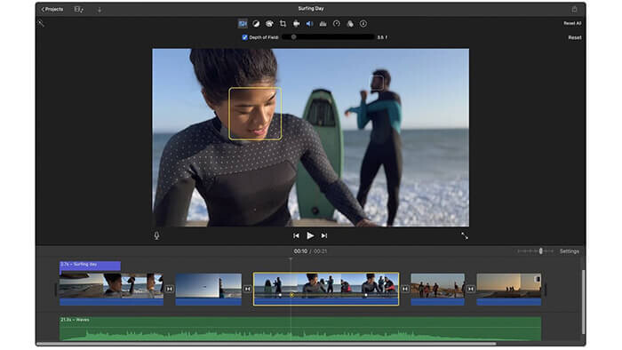 Apple iMovie là một phần mềm cắt video chuyên nghiệp dành cho người dùng MacOS