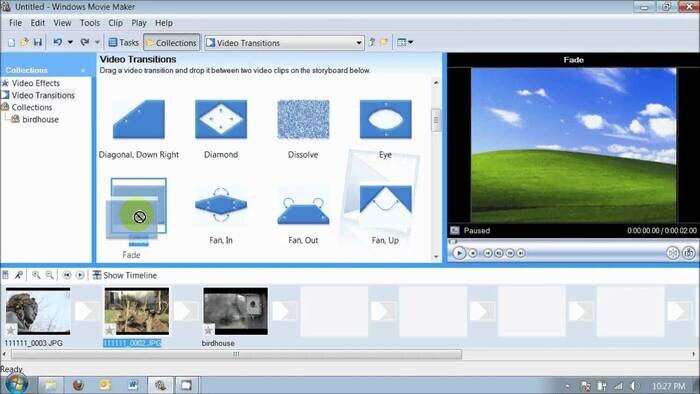 Windows Movie Maker là phần mềm cắt video chuyên nghiệp 