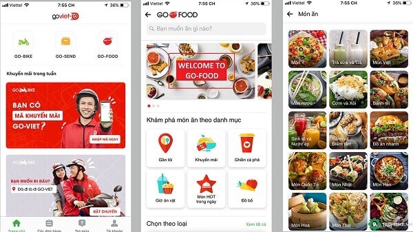 Go Food là một trong những app đặt đồ ăn rẻ nhất hiện nay