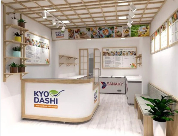Mở cửa hàng nhượng quyền cháo dinh dưỡng Kyo Dashi 