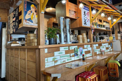 Thiết kế quán ăn sashimi Nhật Bản