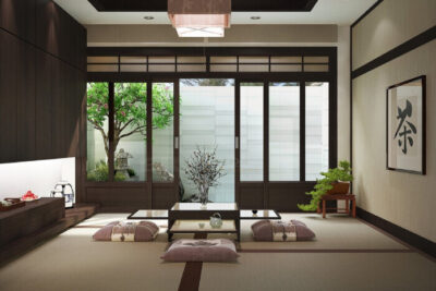 Thiết kế nhà hàng phong cách Zen Nhật Bản