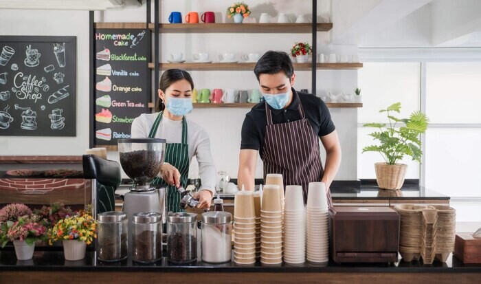 Công việc phục vụ quán cafe - Đóng ca