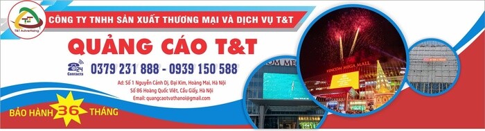 Thiết kế biển quảng cáo nhà hàng Hoàng Phạm