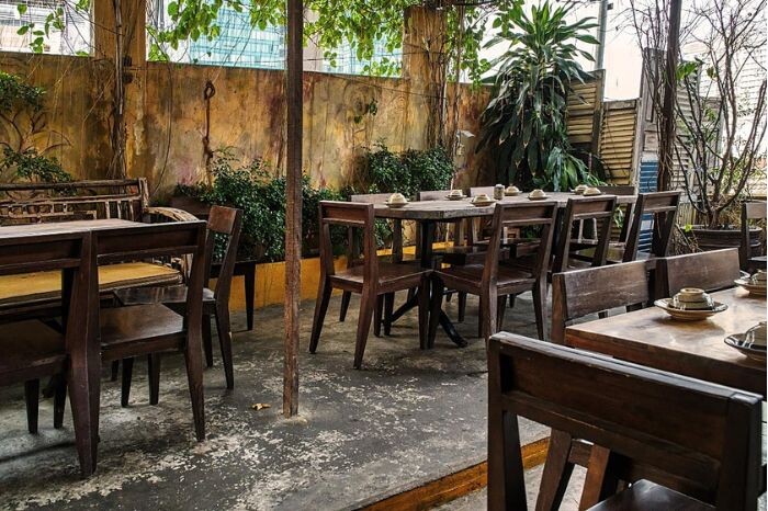 Nhà hàng sân vườn đẹp phong cách Việt Nam