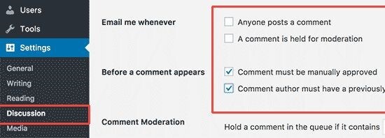 comment-settings