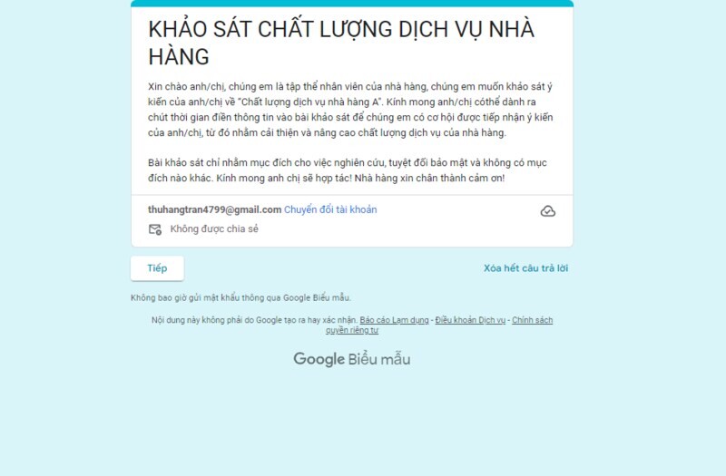 mau-form-khao-sat-chat-luong-dich-vu-nha-hang-chia-thanh-tung-phan