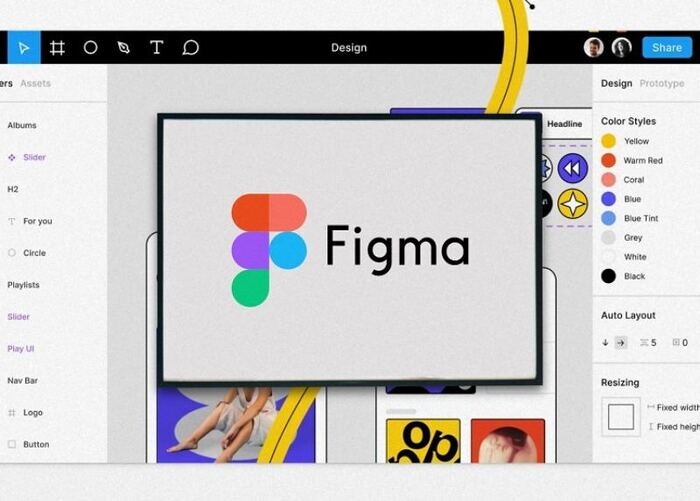 Figma là một trong những phần mềm thiết kế website không chuyên hiệu quả