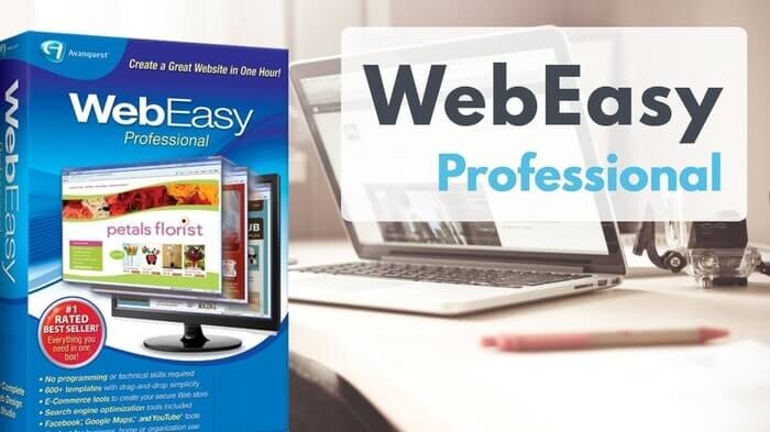 Lập trình kéo thả với phần mềm thiết kế website WebEasy
