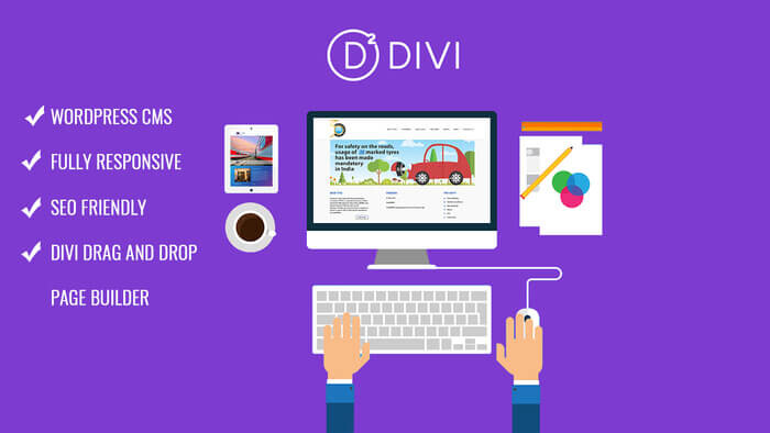 Phần mềm thiết kế website Divi có nhiều tính năng chuyên nghiệp