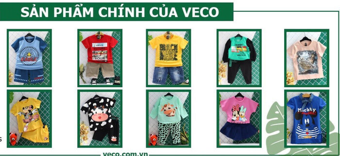 Xưởng may quần áo trẻ em theo yêu cầu Veco 