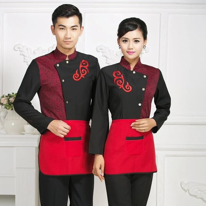 Trang phục nhân viên phục vụ nhà hàng Trung Quốc