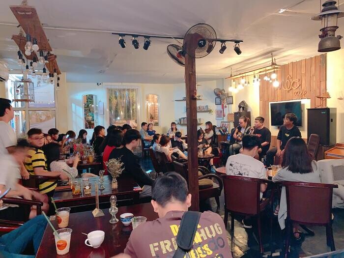 Các quán cafe mở 24h Mộc Cafe