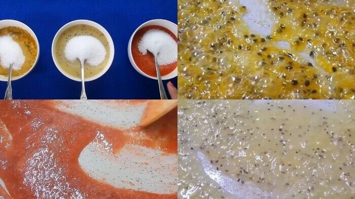Cách ướp trái cây với đường để làm sữa chua