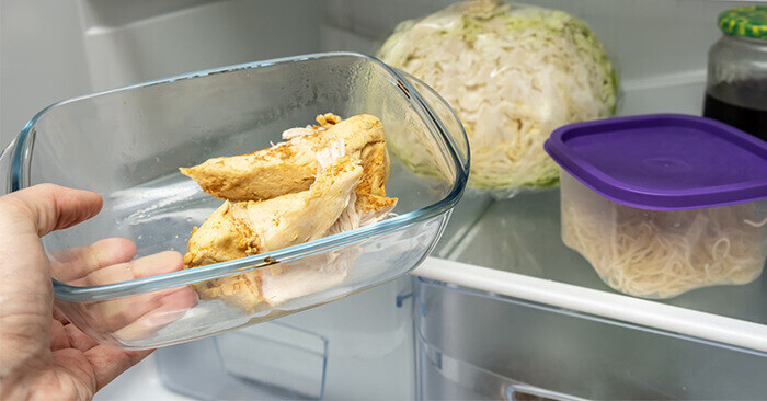 Bảo quản thịt gà trong tủ lạnh 