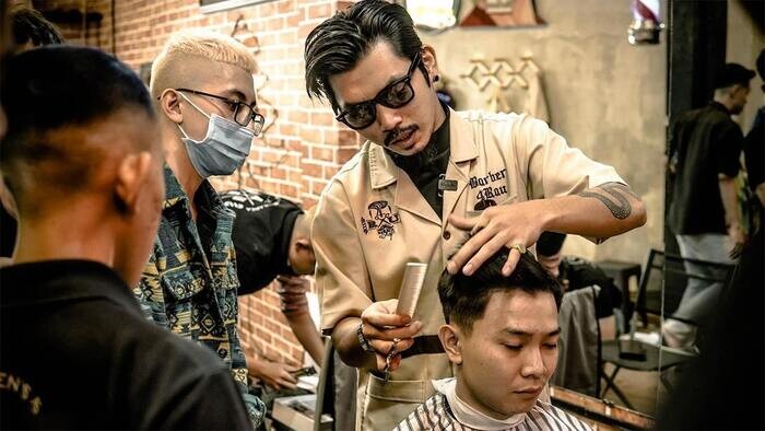 Barber shop là nơi tạo các kiểu tóc nam