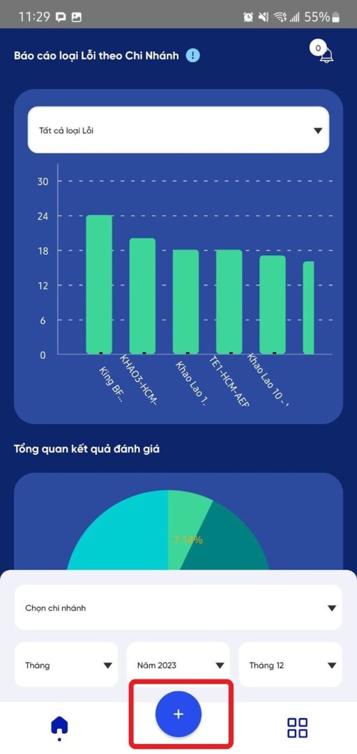 Hướng dẫn sử dụng bechecklist - Tạo mới đánh giá